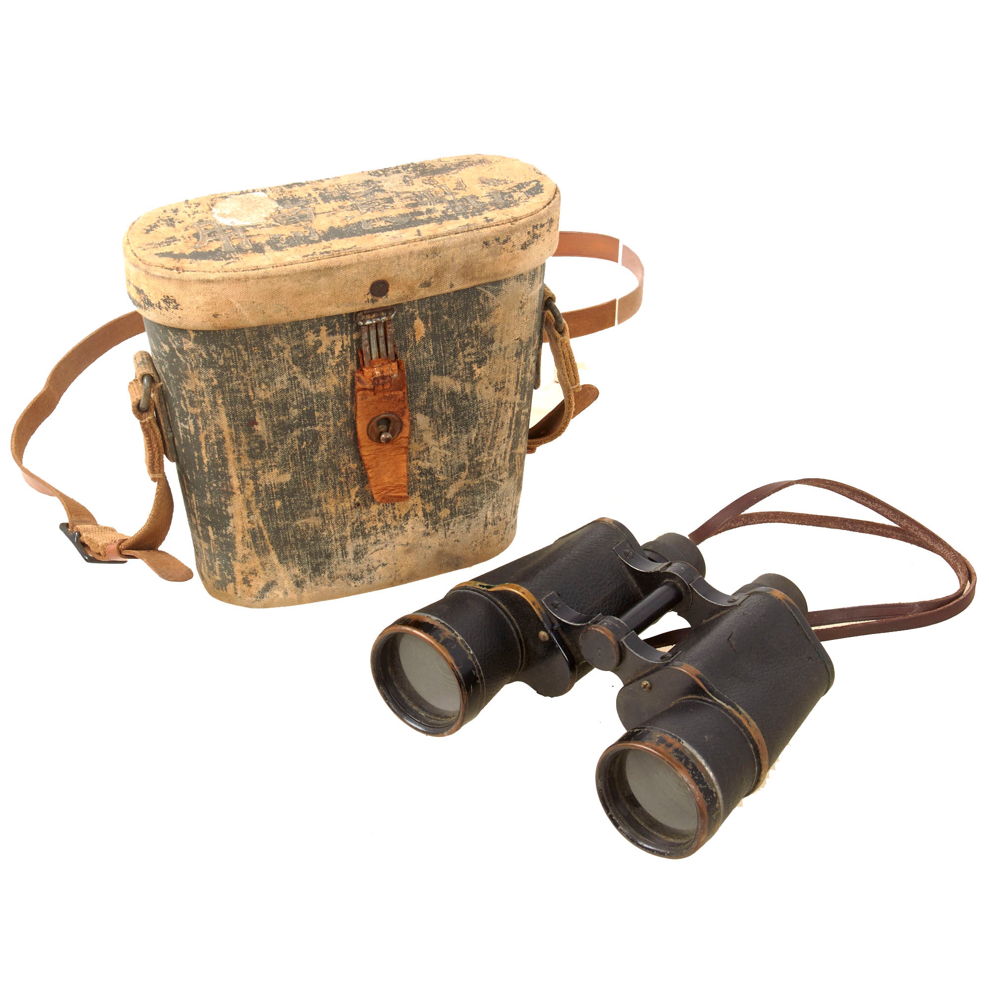 Original WWII Imperial Japanese 7X50mm 7.1° Binoculars by YAMATO