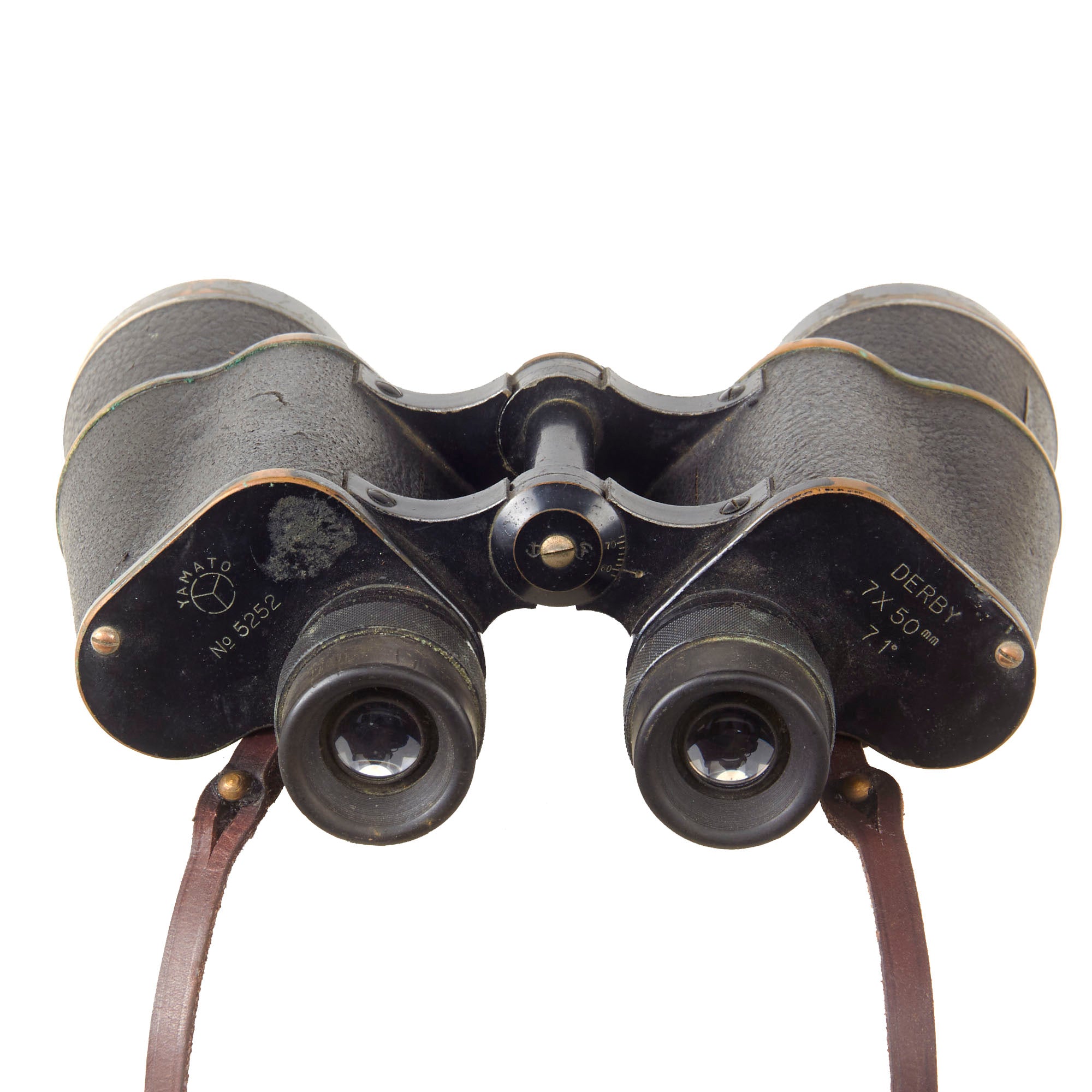 Original WWII Imperial Japanese 7X50mm 7.1° Binoculars by YAMATO