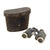 Original German WWII Kriegsmarine Marked Carl Zeiss Jena 6x30 Dienstglas Aluminum Binoculars with Leather Case Original Items