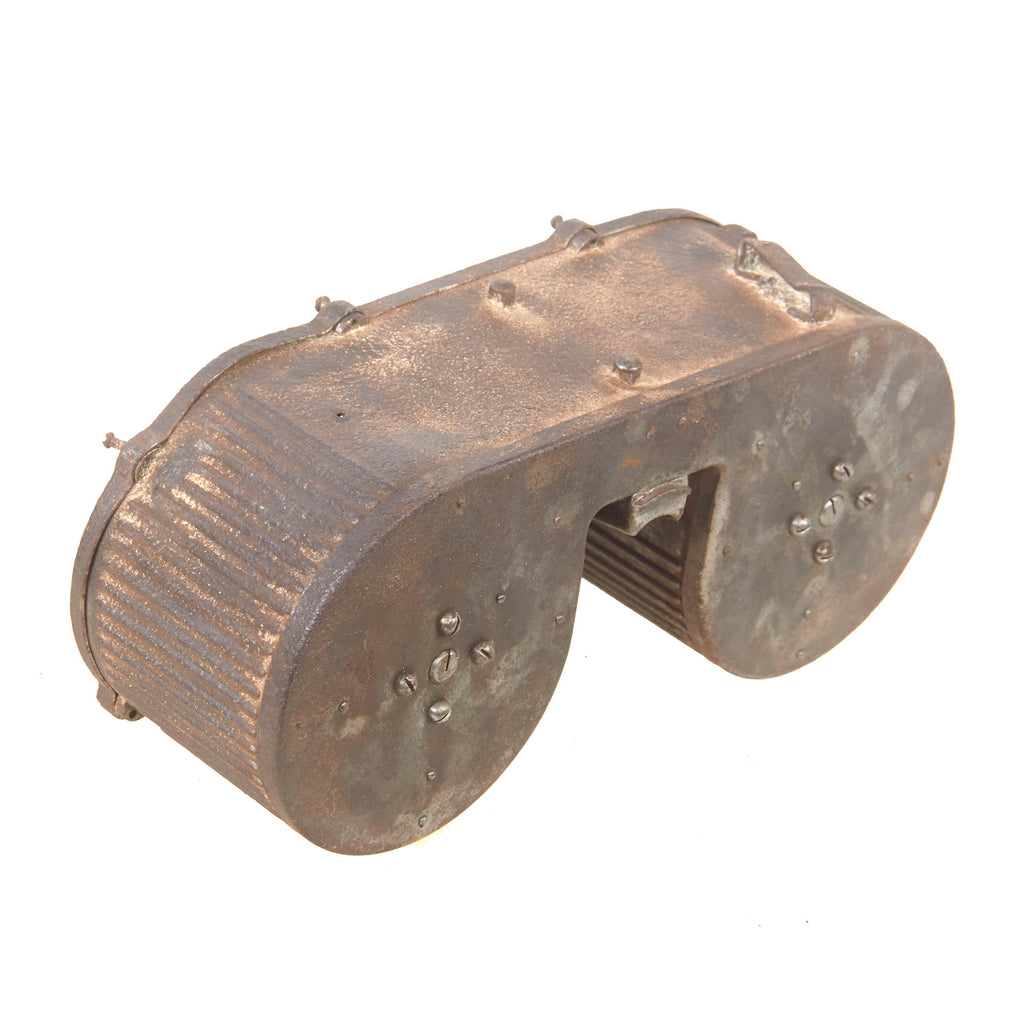 Original German WWII Pair of MG 15 Saddle Drum Doppel Trommel Magazine ...