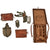 Original German WWII Era Luftschutz Air Raid Protection & Field Equipment Grouping Original Items