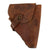 Original Japanese WWII Imperial Navy Two Barrel Type 90 Flare Signal Pistol Holster - Rare Original Items