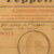 Original German WWII Framed Spanish Zeppelin Ticket and German Ambassador to Argentina Baron von Thermann’s Calling Card - 8 ⅝ x 13 ⅝” Original Items