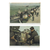 WWII German Military Propaganda Postcard Lot of 17 with Spanish, German & Italian Captions – Luftwaffe, Waffen-SS, Tiger Tank & Crete Subjects