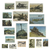 WWII German Military Propaganda Postcard Lot of 17 with Spanish, German & Italian Captions – Luftwaffe, Waffen-SS, Tiger Tank & Crete Subjects