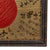 Original Japanese WWII Hand-Painted Battlefield Pickup Good Luck Flag in Original Period “Bamboo” Frame - 27 ½ x 33 ½” Original Items