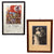 DRAFT Original German WWII Infantry Leutnant Framed Portrait Painted with Visor & DRL Sports Badge - Signed & Dated 1944 - 25 1/2" x 31 1/2" (Copy) (Copy) Original Items