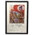 DRAFT Original German WWII Infantry Leutnant Framed Portrait Painted with Visor & DRL Sports Badge - Signed & Dated 1944 - 25 1/2" x 31 1/2" (Copy) (Copy) Original Items
