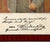 Original Imperial German WWI Framed Picture of Paul von Hindenburg with Caption Circa 1915 - 10 ¼ x 13 ¼” Original Items