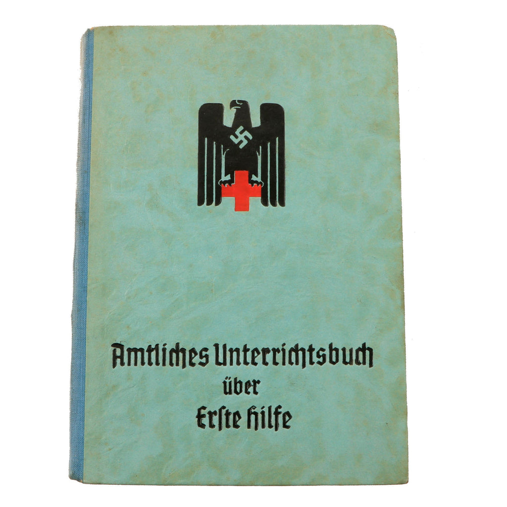 DRAFT Original German WWII Red Cross DRK Manual - Deutsches Rotes Kreuz (Copy) Original Items