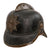 Original Imperial German Pre WWI Fire Brigade Pickelhaube Style Leather Helmet with Suum Cuique Badge & Liner