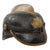 Original Imperial German Pre WWI Schleswig-Holstein Fire Brigade Pickelhaube Style Leather Helmet with State Badge Original Items