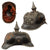 Original Imperial German WWI Prussian EM/NCO Infantry M1915 Pickelhaube Spiked Helmet Original Items