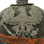Original Imperial German WWI Prussian Unit-Marked EM/NCO Infantry M1915 Pickelhaube Spiked Helmet Dated 1916 with Rare Large Cockades & Broken Chinstrap - Reserve-Infanterie-Regiment Nr. 23 Howitzer Battery - Size 53 Original Items