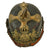 Original German WWI Bavarian M1886/1914 Infantry Officer Pickelhaube Spiked Helmet with Period-Replaced Liner & Incorrect Cockades Original Items