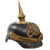 Original German WWI Bavarian M1886/1914 Infantry Officer Pickelhaube Spiked Helmet Original Items