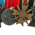 Original German WWI & WWII Era Large Medal Bar with 1914 EKII, Ludwig Cross, KvKII with Swords & Flanders Cross - 9 Awards Original Items