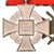 Original German WWI - WWII Medal Bar with Merit Cross for War Aid, Hindenburg Cross & 25 Year Civil Service Medal - 3 Awards