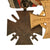 Original German WWI Medal Bar with Iron Cross 2nd Class, Grand Duchy of Mecklenburg-Schwerin 1914 Military Merit Cross, and Hindenburg Cross Original Items