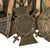 Original Imperial German WWI Era Medal Bar with EKII, Austro-Hungarian WWI Pro Deo et Patria Military Medal, and Hindenburg Cross Original Items