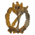 Original German WWII Bronze Grade Infantry Assault Badge Original Items