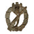 Original German WWII Bronze Grade Infantry Assault Badge - Hollow Back Original Items