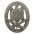 Original German WWII Silver Grade General Assault Badge - Unmarked Hollow Back Design Original Items