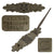 Original German WWII Close Combat Clasp in Bronze by Josef Feix & Söhne of Gablonz Original Items