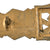 Original German WWII Close Combat Clasp in Gold by Friedrich Linden of Lüdenscheid - Missing Backing Plate Original Items