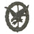 Original German WWII Luftwaffe Radio Operator & Air Gunner Badge by Wilhelm Deumer of Lüdenscheid Original Items