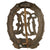 Original German WWII Set of Three Sports Badges - Pre-1933 DRA Bronze, DRL Silver, and DRL Gold