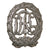 Original German WWII Sports Award Set - Bronze and Silver Grade DRL Sports Badges with Bronze SA Defense Team Sports Training Badge Original Items
