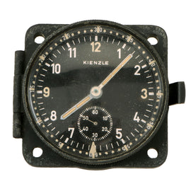 Original German WWII Luftwaffe BoUK2 Eight-Day Clock for Heinkel HE 111 by Kienzle - Fl. 23886-1 - Non-Functional