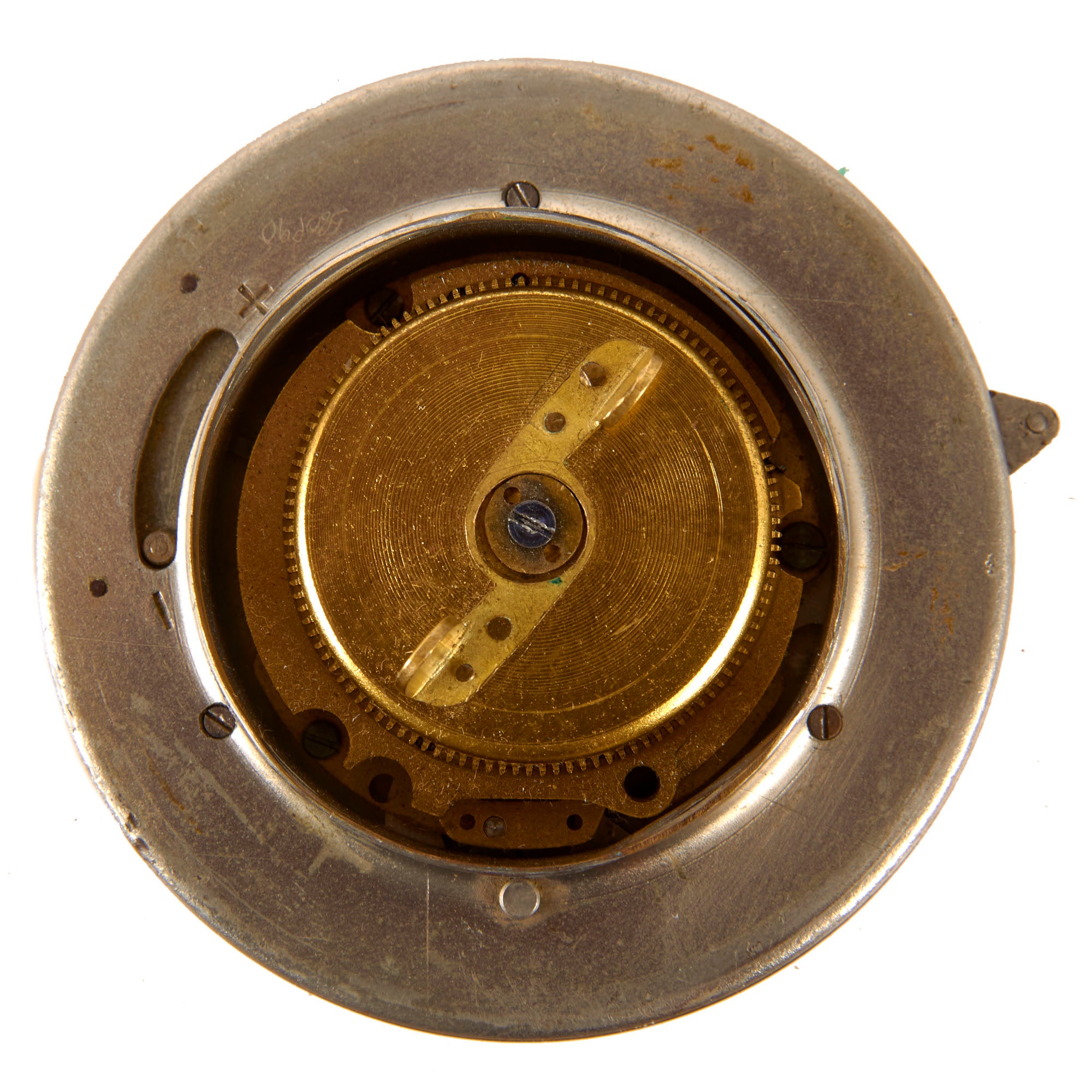 船舶時計　ジャンク　ドイツ製　Germany Original German WWII Luftwaffe Borduhr Eight-Day Instrument Panel