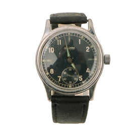 Original German WWII Luftwaffe D Wrist Watch by Silvana Serial D 399928 - Fully Functional