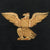 Original Italian WWII Fascist Trumpet Banner with Gold Bullion Embroidered Eagle Original Items