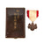 Original Japanese WWII Lot of Six Medals in Original Boxes - 1931-1934 Manchurian Incident Medal, Emperor Taisho Enthronement Medal, Order of the Rising Sun 7th & 8th Classes, Red Cross Medal, and Patriotic Women’s Association Member Badge Original Items