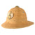 Original Italian WWII Anti-Aircraft Artillery North African Campaign M1928 Tropical Sun Pith Helmet with Cockade Badge Original Items