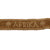 Original German WWII Deutsches Afrikakorps DAK 1943 Campaign Award Cuff Title - AFRIKA - Uniform Removed Original Items