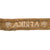 Original German WWII Deutsches Afrikakorps DAK 1943 Campaign Award Cuff Title - AFRIKA - Uniform Removed Original Items