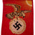 DRAFT Original German WWII NSDAP Small Double Sided National Political Flag by Arfelstedt & Hornung - 19" x 31 1/2" (Copy) Original Items