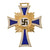 Original German WWII Cased Gold Mother’s Cross by Wilhelm Deumer KG of Lüdenscheid with Two Ribbons Original Items
