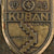 Original German WWII Heer Army Kuban Bridgehead Shield Decoration with Fabric & Back Plate - Ärmelschild Kuban Original Items