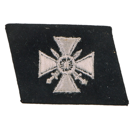 Original German WWII Rare 29th Waffen Grenadier Division of the SS RONA (1st Russian) Right Side Collar Tab Original Items