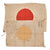 Original U.S. WWII “Seabee Special” Japanese Good Luck "Tojo" Flag & Plain Meatball Flag - GI Made to Sell and Trade - 23 x 33½” & 26 x 39” Original Items