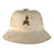 Original Italian WWII Africa Anti-Aircraft Artillery Officer’s White-Painted Pith Helmet by Unione Militare - Size 58 Original Items