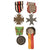 Original Imperial German WWI Medal & Pin Lot - 13 Pieces Total Original Items