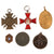 Original Imperial German WWI Medal & Pin Lot - 13 Pieces Total Original Items