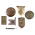 DRAFTR Original German & Related European Pre-WWII / WWII Political, WHW, Luftschutz & Commemorative Badge & Tinnie Collection - Lot of 25 Original Items