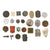 DRAFT Original German WWI & WWII Medal and Tinnie Pins and Collectible Pins - Set of 30 (Copy) Original Items